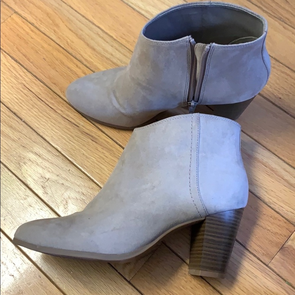 Old Navy Tan Booties